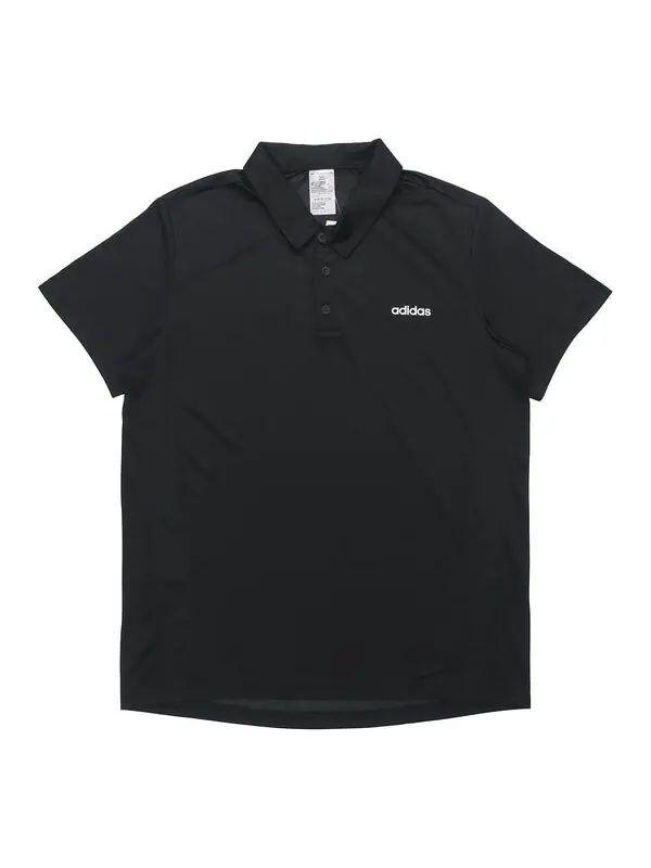 Футболка adidas Training Sports Short-sleeve Polo Shirt Men Black — изображение 1 из 4, черный