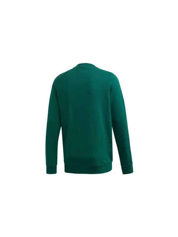 Толстовка originals casual sports round neck pullover green Adidas — изображение 2 из 4, зеленый