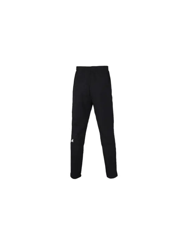 Спортивные штаны adidas Plain Knitted Long Pants Men Black — изображение 2 из 4, черный