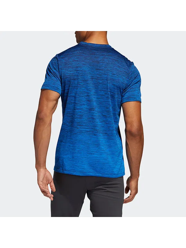 Футболка Men's adidas Gradient Tee Training Blue — изображение 4 из 4, синий