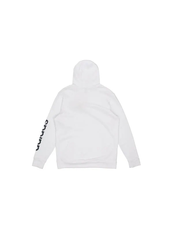 Толстовка Men's adidas Casual Hooded Fleece Lined Pullover White — изображение 2 из 2, мульти