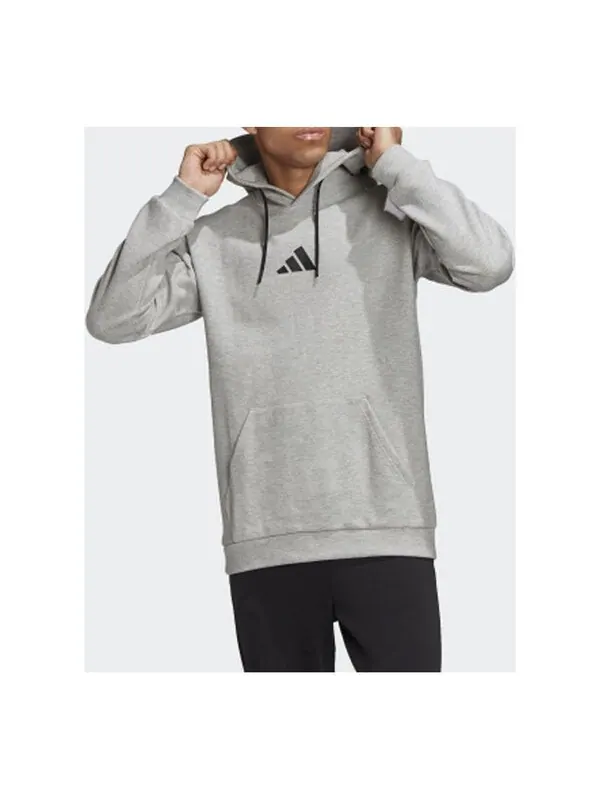 Толстовка Men's adidas TIGER OH Printing Gray — изображение 1 из 4, серый