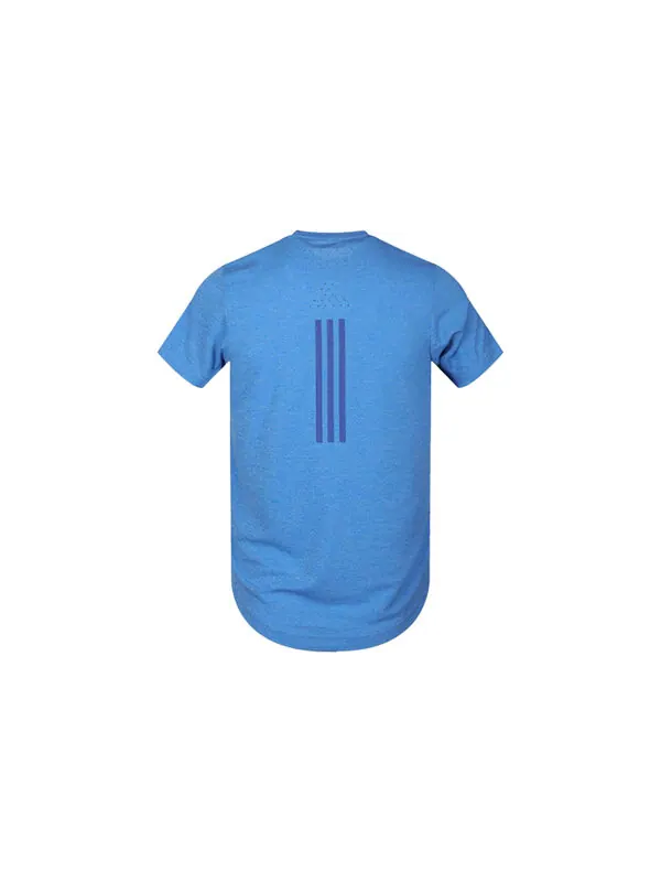 Футболка adidas CHILL TEE MTraining Sports Short-sleeve Tee Men Blue — изображение 2 из 4, синий