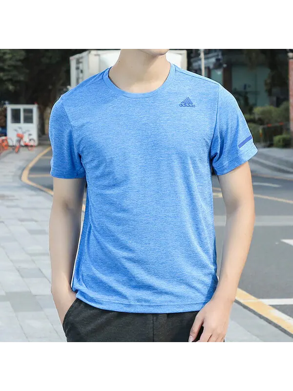 Футболка adidas CHILL TEE MTraining Sports Short-sleeve Tee Men Blue — изображение 3 из 4, синий