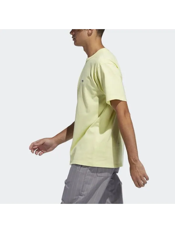 Футболка originals shmoolgtee sports round neck green Adidas — изображение 3 из 4, зеленый