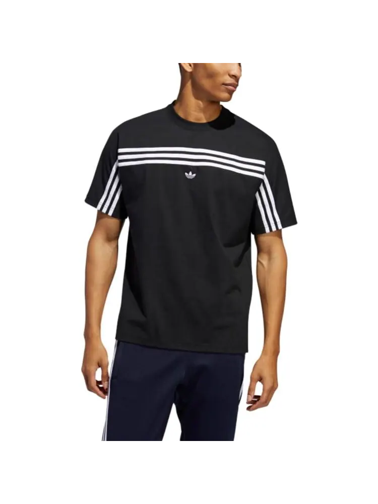 Футболка Adidas Originals 3-Stripes — изображение 3 из 7, черный