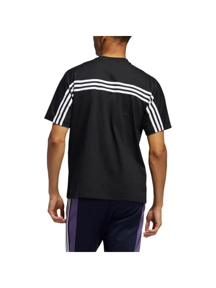 Футболка Adidas Originals 3-Stripes — изображение 4 из 7, черный