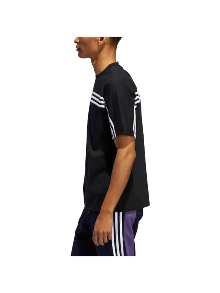 Футболка Adidas Originals 3-Stripes — изображение 5 из 7, черный