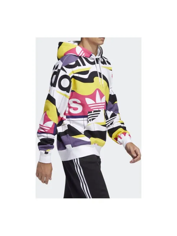 Толстовка originals catalog aop hdy sports white Adidas — изображение 1 из 3, белый