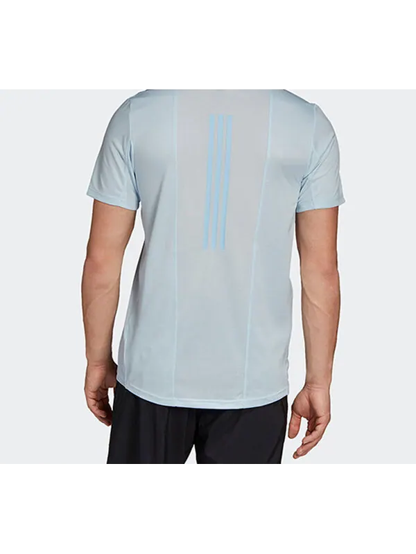 Футболка adidas Trg Tee H.Rdy Sports Training Short-sleeve Tee Men Light Blue — изображение 4 из 4, светлый синий