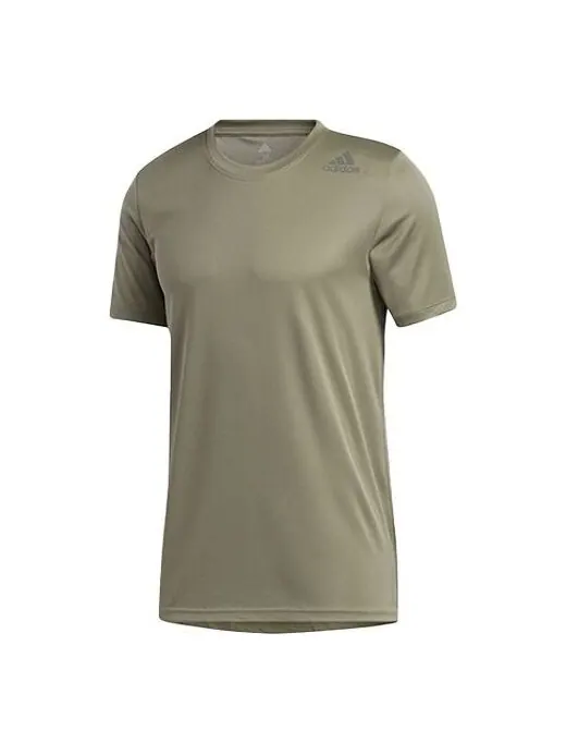 Футболка adidas Soccer/Football Training Sports Round Neck Short Sleeve Green — изображение 1 из 4, зеленый