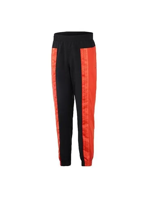 Спортивные штаны adidas originals Splicing Casual Bundle Feet Sports Pants Black — изображение 1 из 4, черный