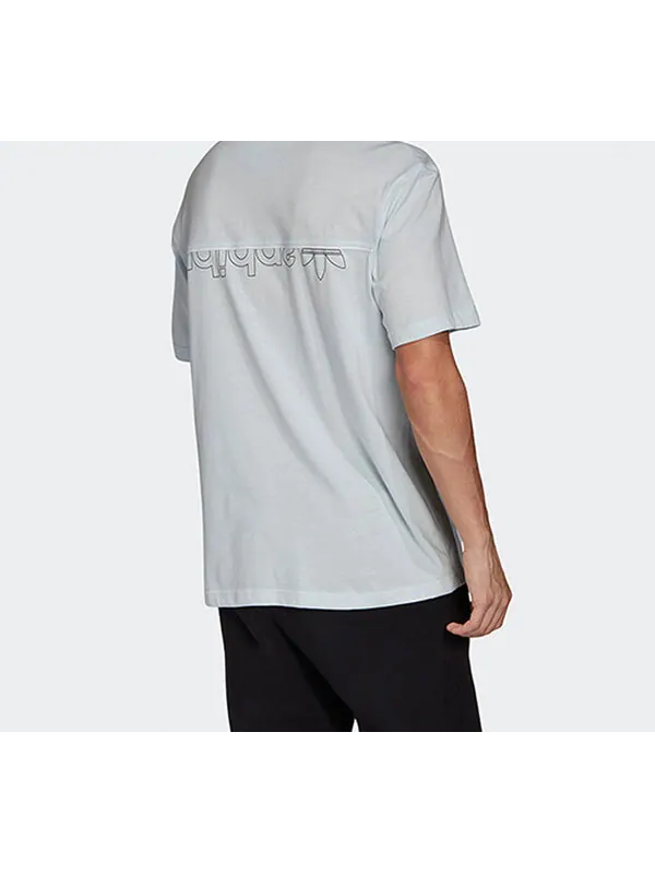 Футболка originals d grp tee 3 sports short sleeve white Adidas — изображение 4 из 4, белый