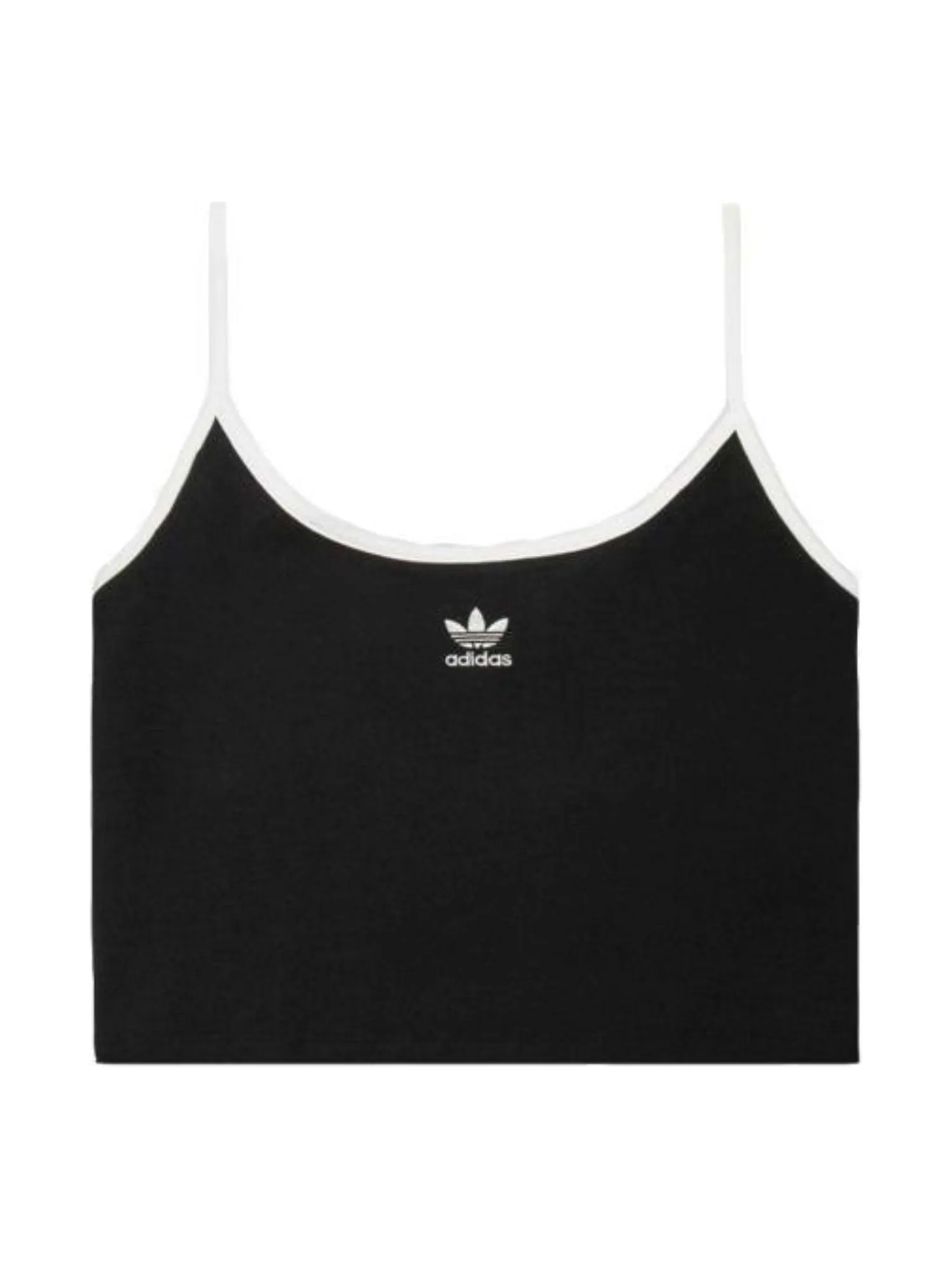 (WMNS) Топ Adidas на тонких бретелях — изображение 1 из 3, черный