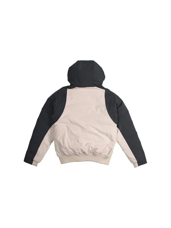 Пуховик adidas Vrct Jkt Down Jacket For Men Brown/Grey — изображение 2 из 4, коричнево-серо-мульти