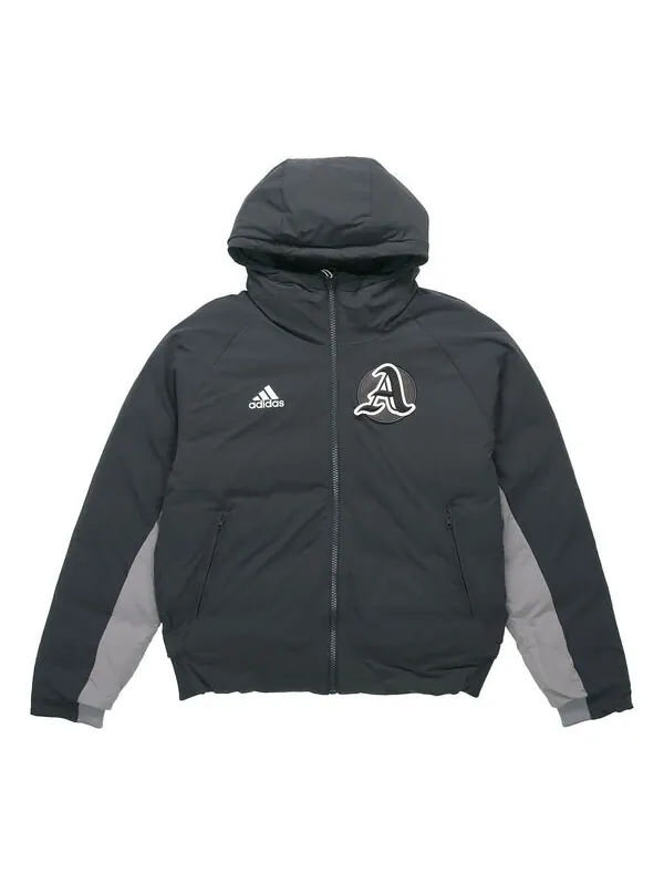 Пуховик adidas Vrct Jkt Down Jacket For Men Black — изображение 1 из 2, черный