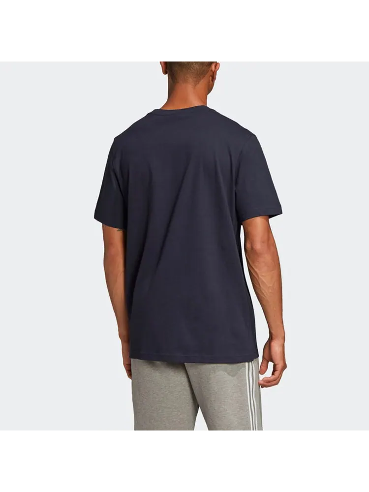 Футболка adidas originals Unisex SST Embroidery Blue — изображение 4 из 6, синий