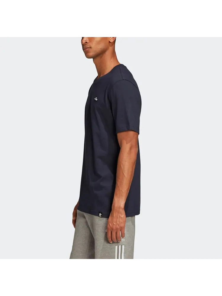 Футболка adidas originals Unisex SST Embroidery Blue — изображение 5 из 6, синий