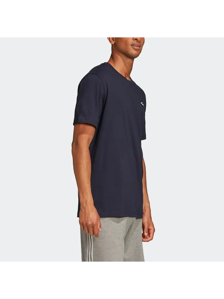 Футболка adidas originals Unisex SST Embroidery Blue — изображение 6 из 6, синий