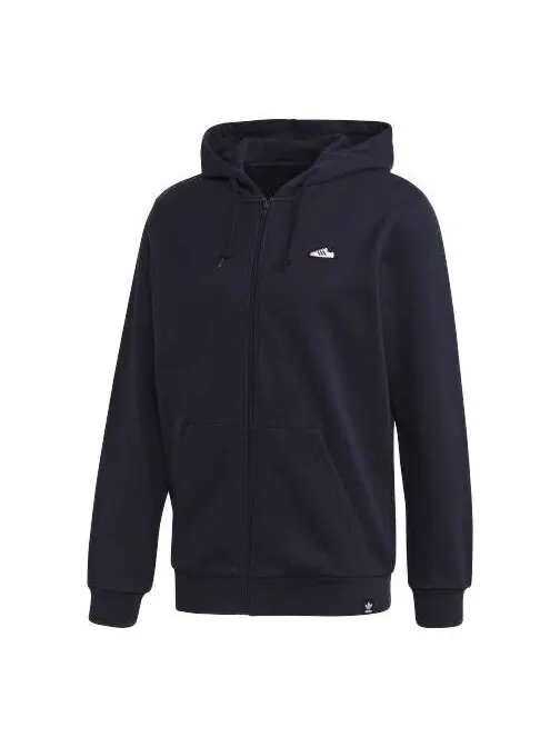 Куртка adidas Sst Fz Embroidered Zip Hoodie Superstar Navy — изображение 1 из 2, черный