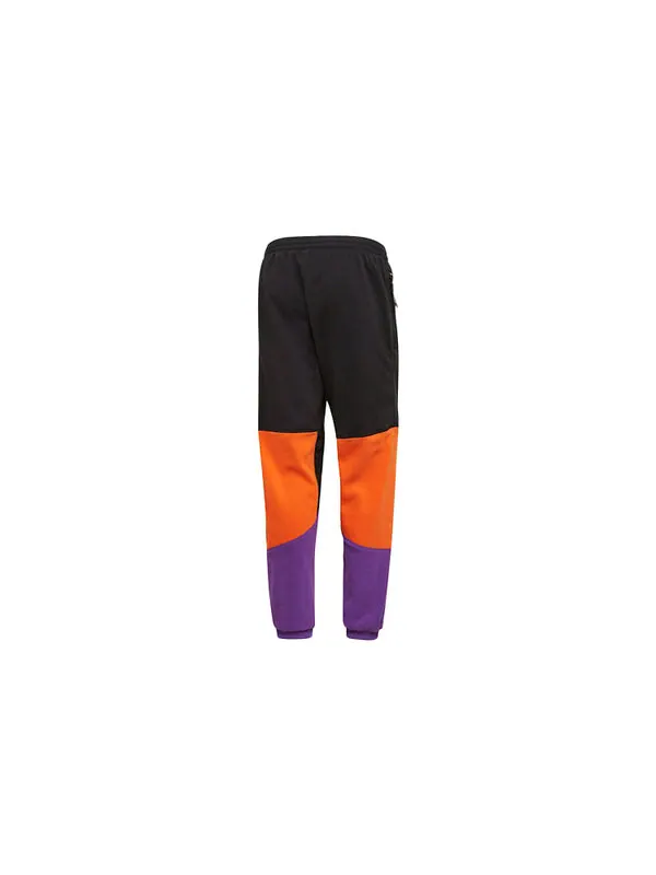 Спортивные штаны adidas originals Splicing Colorblock Casual Sports Long Pants Black — изображение 2 из 4, черный
