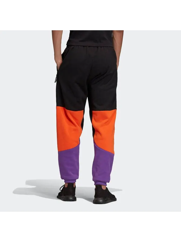 Спортивные штаны adidas originals Splicing Colorblock Casual Sports Long Pants Black — изображение 4 из 4, черный