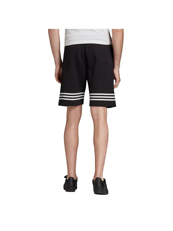 Шорты originals outline short hollow out logo sports shorts black Adidas — изображение 4 из 4, черный