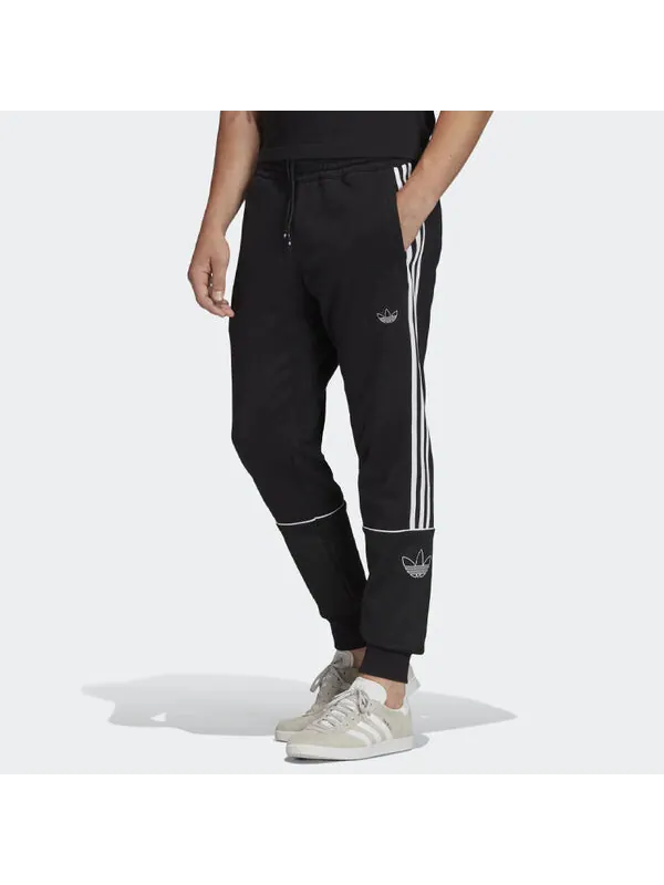 Спортивные штаны adidas originals OUTLINE SP FT Sports Pants Black — изображение 3 из 4, черный