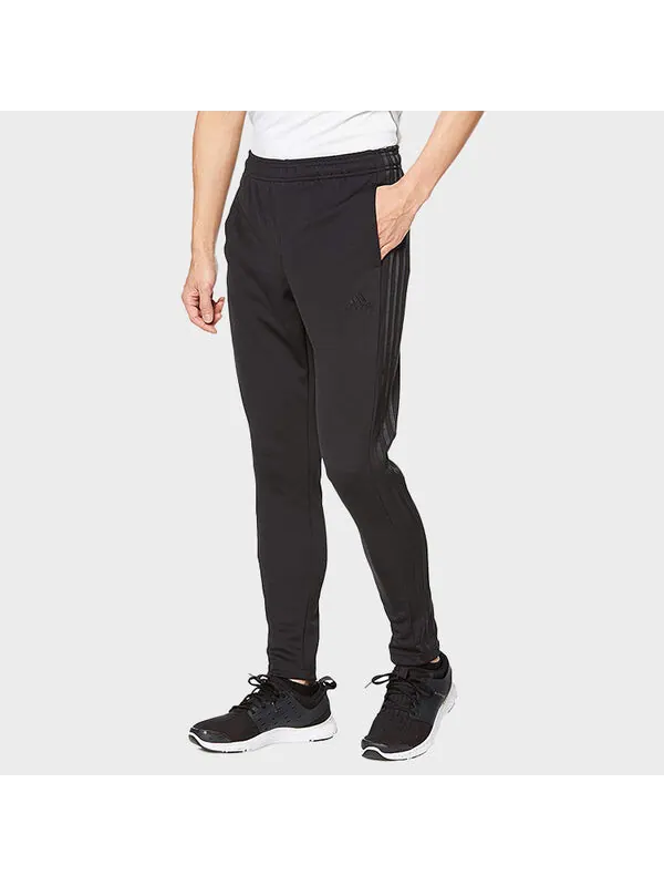 Спортивные штаны adidas Men's Sports 3-stripe Knitted Pants Black — изображение 2 из 4, черный