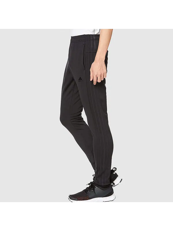 Спортивные штаны adidas Men's Sports 3-stripe Knitted Pants Black — изображение 4 из 4, черный