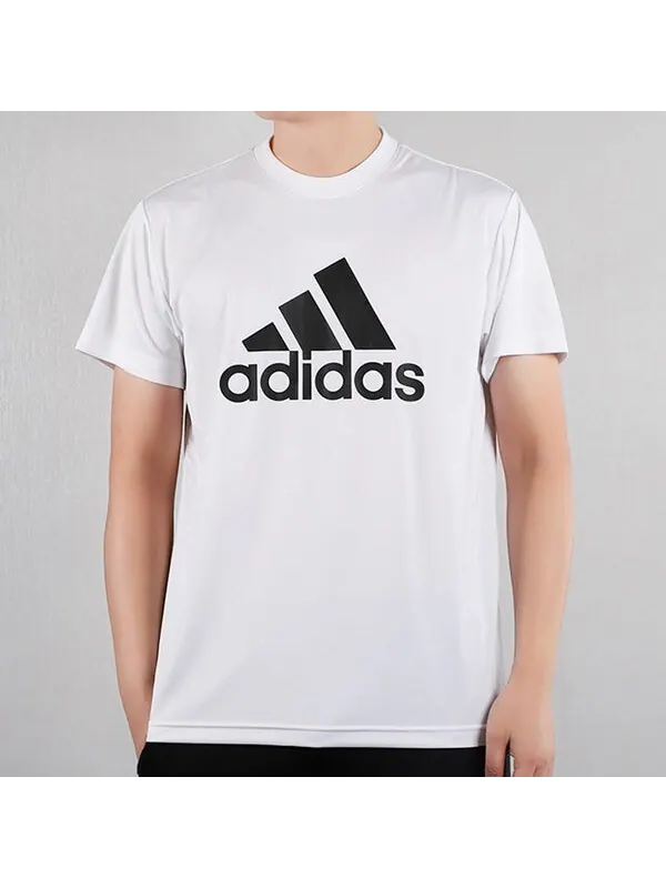 Футболка adidas M Mh Bos Tee Training Sports Short Sleeve White — изображение 3 из 4, белый