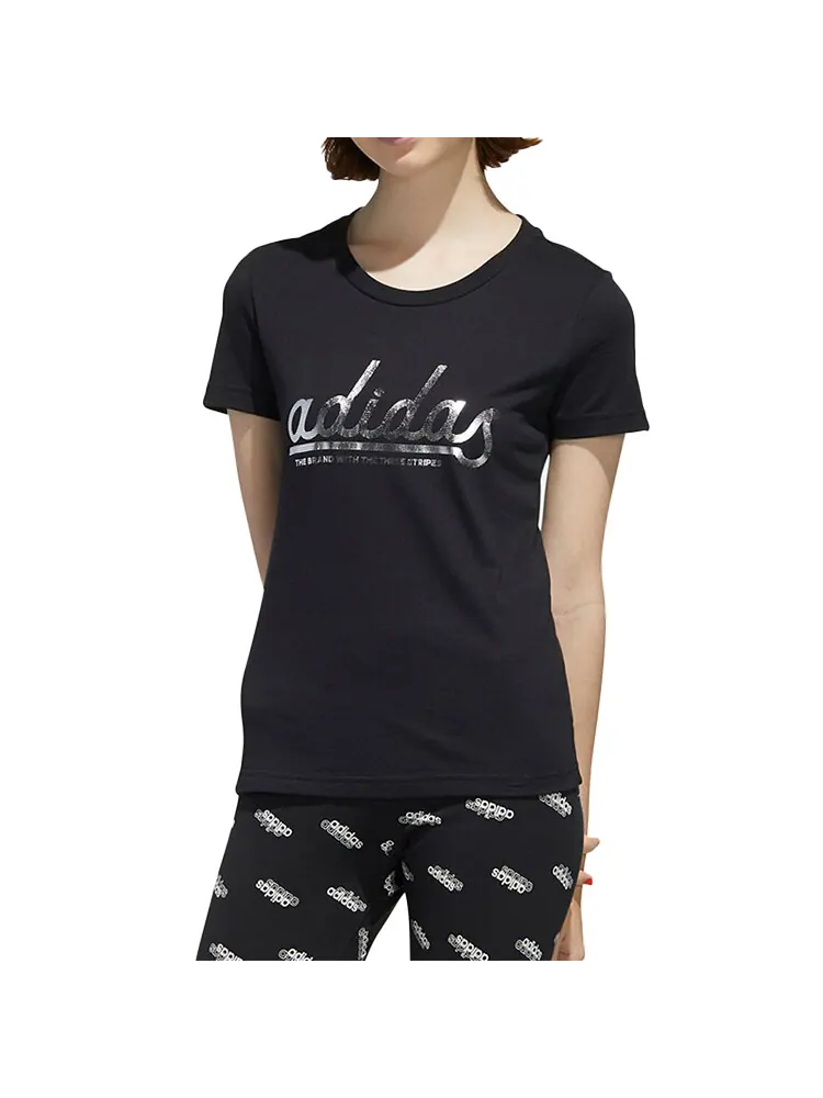 Футболка Adidas Alphabet Logo Printing Cotton Short Sleeve