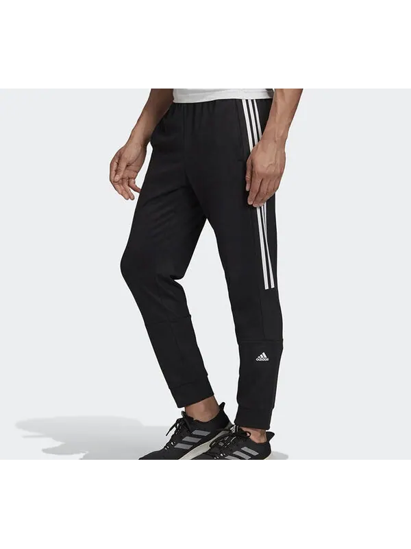 Спортивные штаны adidas M MH BOS TP SJ Training Series Sports Pants Black — изображение 3 из 4, черный