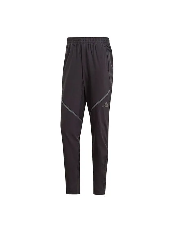 Спортивные штаны adidas Saturday pant m Casual Sports Running Long Pants Black — изображение 1 из 4, черный