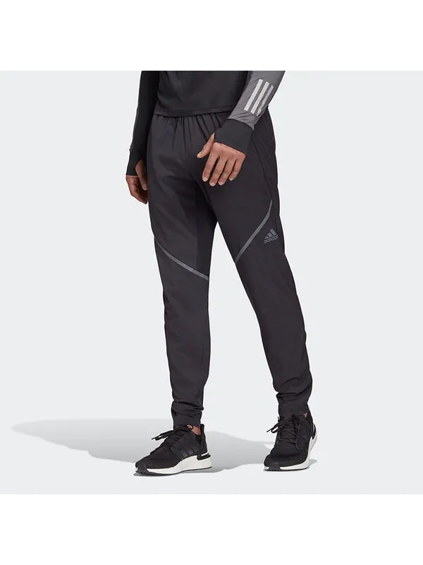 Спортивные штаны adidas Saturday pant m Casual Sports Running Long Pants Black — изображение 3 из 4, черный