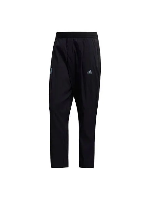 Спортивные штаны Men's adidas Wj Pnt Wv Logo Sports Pants/Trousers/Joggers Black — изображение 1 из 4, черный