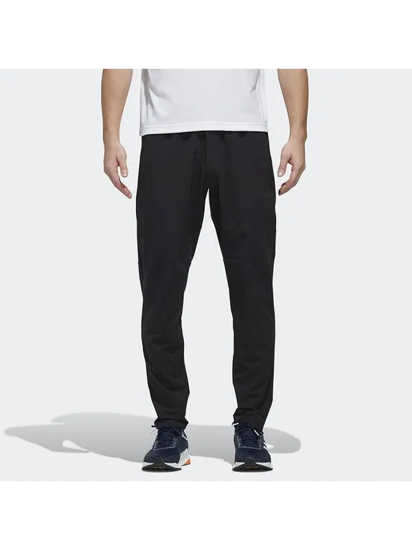 Спортивные штаны Men's adidas O1 Pnt Wv Sports Stylish Black Pants — изображение 3 из 4, черный
