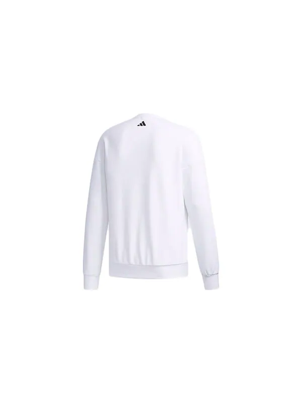 Толстовка с капюшоном o2 swt bos casual sports pullover белая Adidas — изображение 2 из 4, белый
