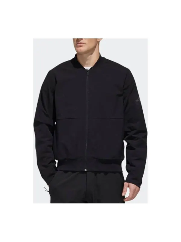 Куртка adidas Pilot Sports Baseball Jacket Men Black — изображение 1 из 3, черный