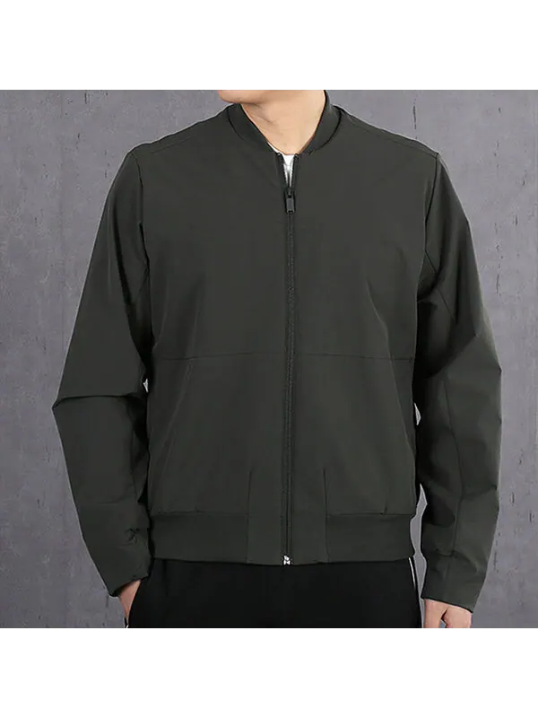Куртка adidas Pilot SportsCasual Baseball Jacket Men Army Green — изображение 3 из 4, зеленый