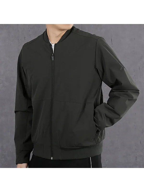 Куртка adidas Pilot SportsCasual Baseball Jacket Men Army Green — изображение 4 из 4, зеленый
