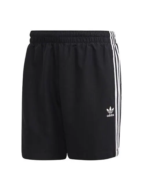 Шорты originals stripe woven sports shorts black Adidas — изображение 1 из 4, черный