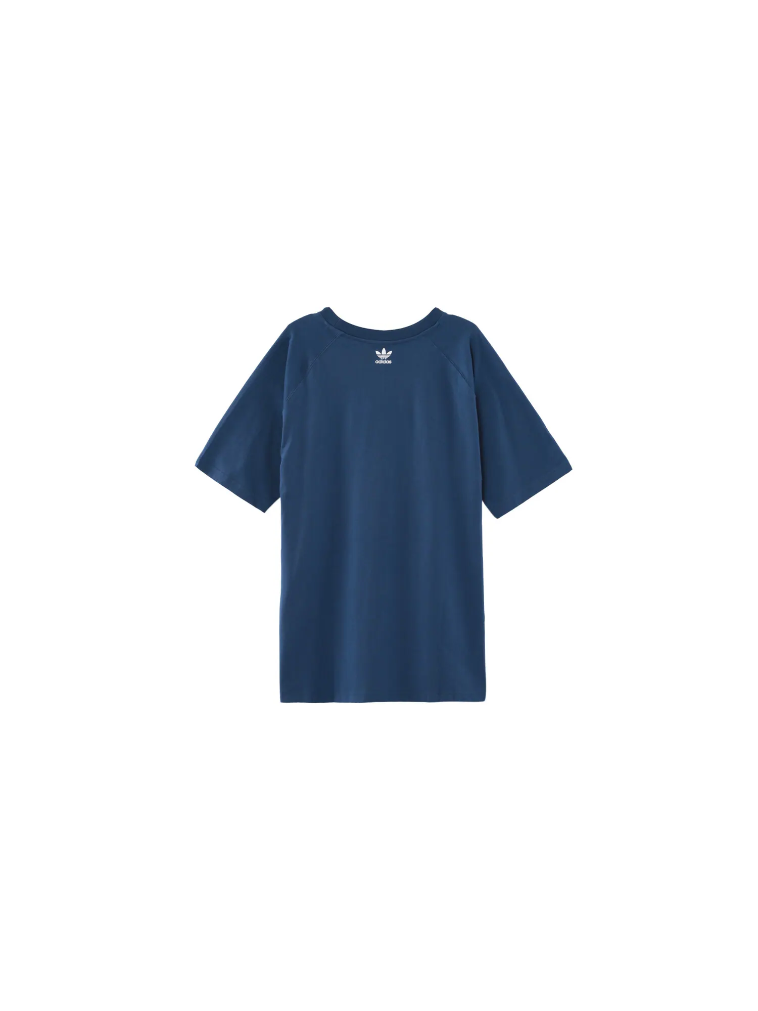 Футболка Adidas Originals Big Trefoil Boxy — изображение 2 из 6, синий