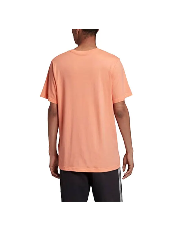 Футболка originals sports round neck short sleeve pink Adidas — изображение 4 из 4, розовый