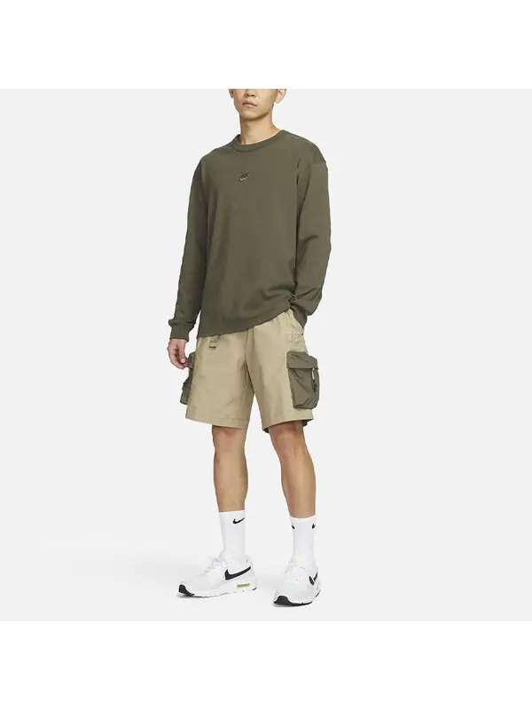 Шорты sportswear performance cargo shorts 'tan' Nike — изображение 4 из 4, бежевый