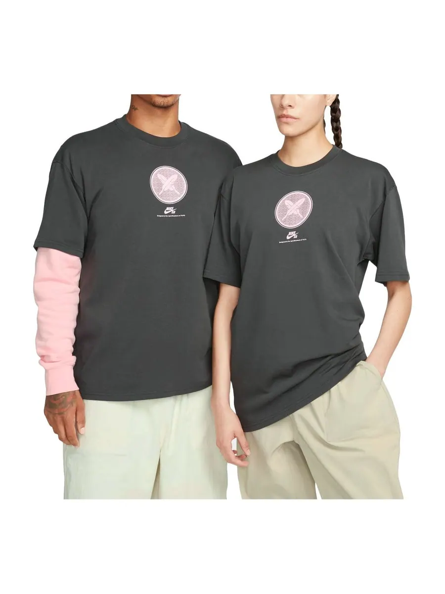 Футболка Nike SB Yuto Max90 Skate T-Shirt Asia Sizing 'Black' — изображение 1 из 2, черный