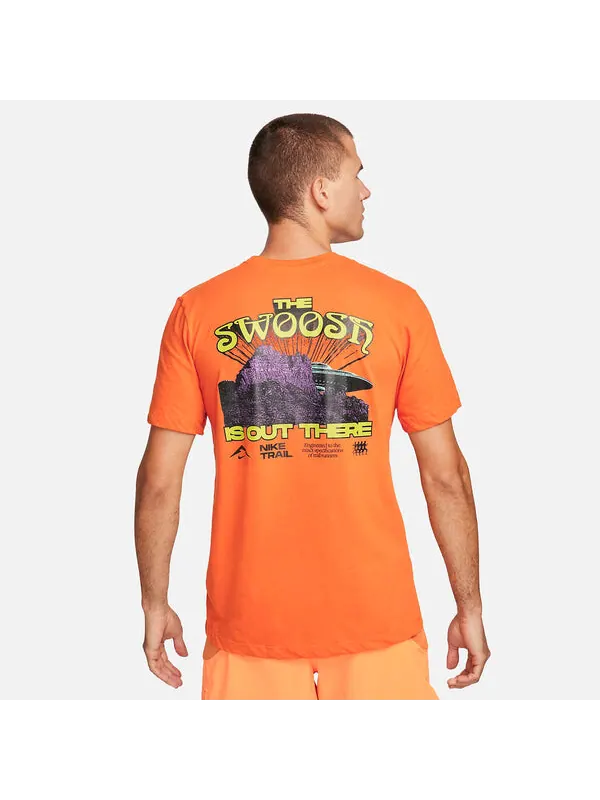 Футболка dri fit ssnl trail футболка Nike — изображение 2 из 3, оранжевый