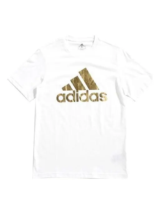 Футболка 8 бит фольга grfx напечатаны короткий рукав футболка мужская белая Adidas — изображение 1 из 4, белый