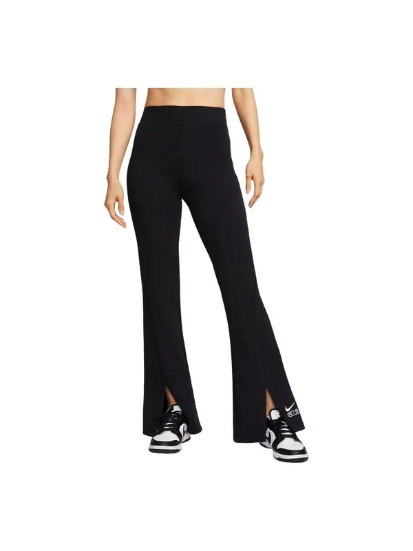 Брюки nsw air hr tight pants 'black' Nike — изображение 1 из 2, черный