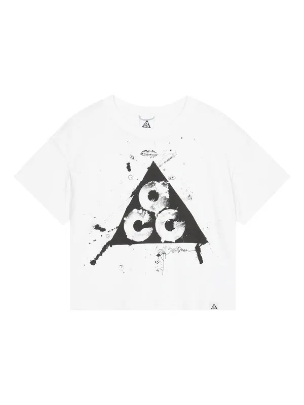 Футболка acg acg dri fit adv футболка Nike — изображение 1 из 3, белый/черный